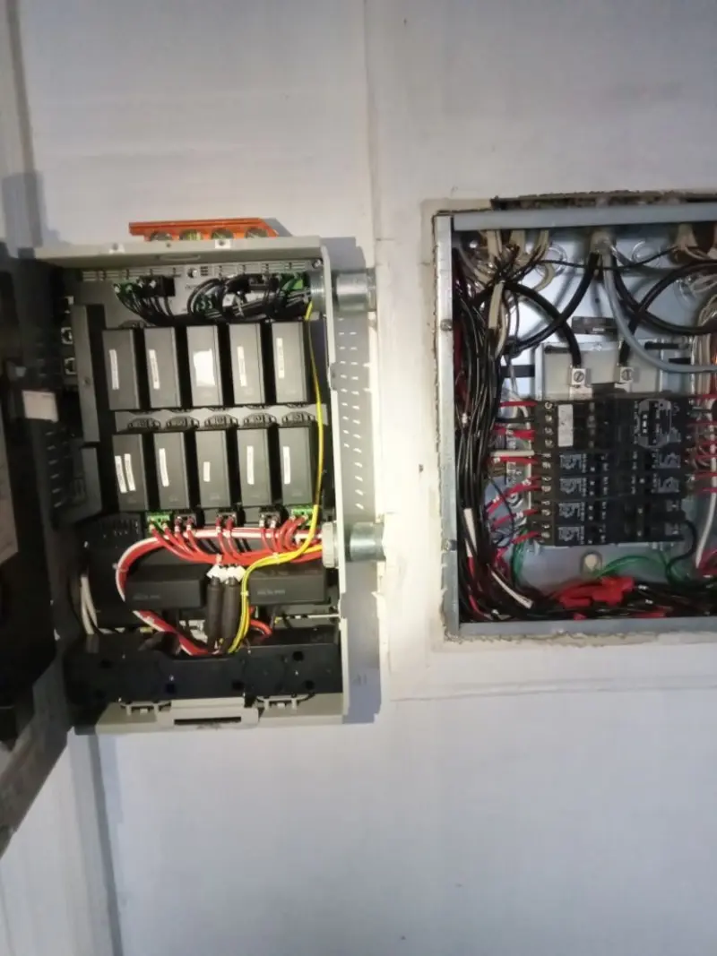 Electrical panel upgrade completed for Commercial Electrician Services in Fredericktown